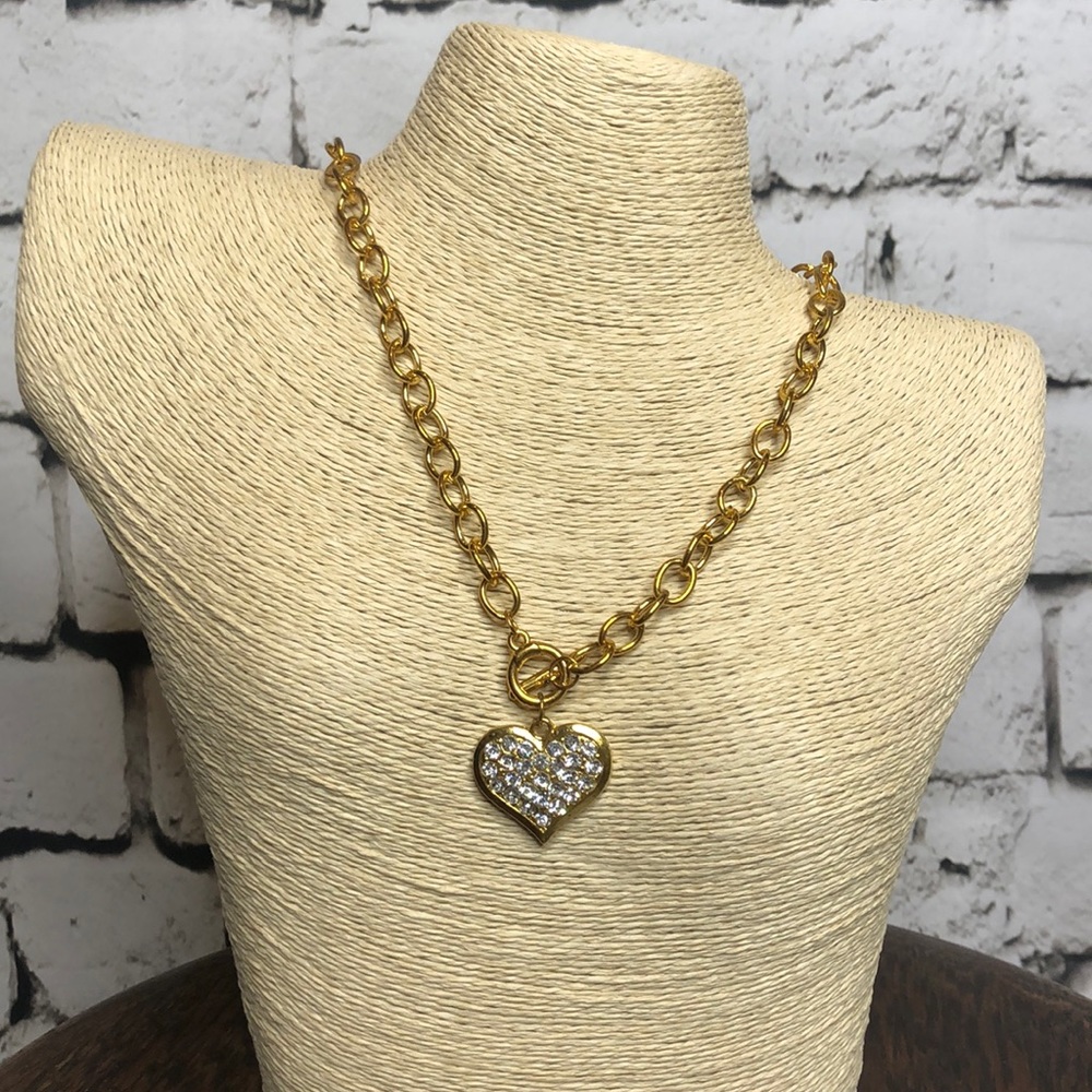 Chained Heart Necklace